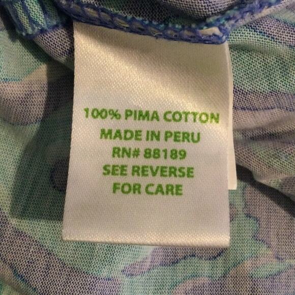 Lilly Pulitzer Arielle Mai Tai Blue Purple XS - Picture 5 of 7